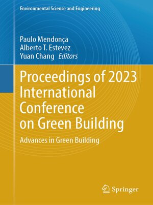 cover image of Proceedings of 2023 International Conference on Green Building